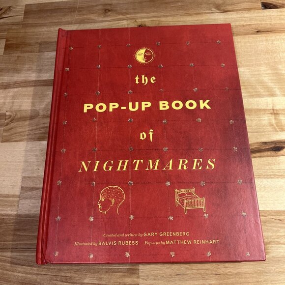 The Pop Up Book of Nightmares by Charles Melcher (2001, Hardcover)